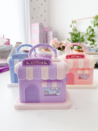 Pastel Coffee Shop Savings Bank