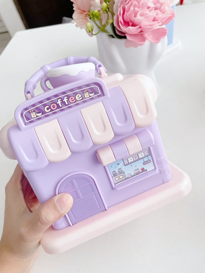 Pastel Coffee Shop Savings Bank