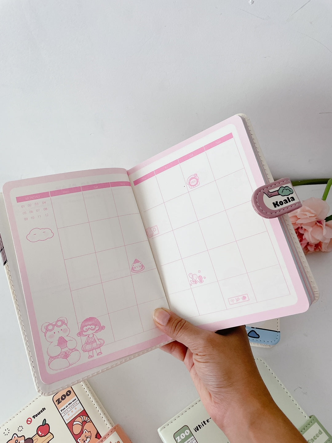 Pawfectly Planned undated Daily Planner