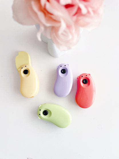 Press & Pop Bear Eraser