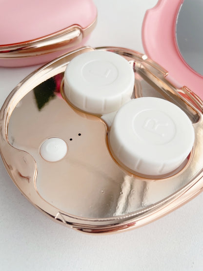 Ultrasonic Contact Lens Cleaner – Portable & Rechargeable | Pastel Pink