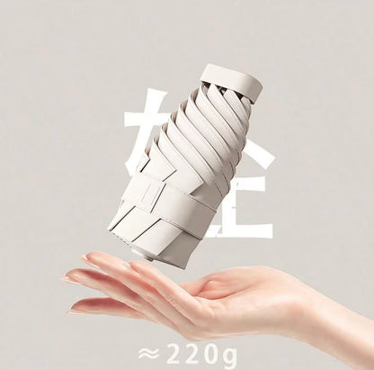 Macaron Skies Pocket Umbrella | Ultra-Light UV & Rain Umbrella