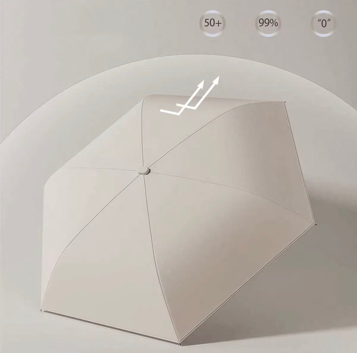 Macaron Skies Pocket Umbrella | Ultra-Light UV & Rain Umbrella