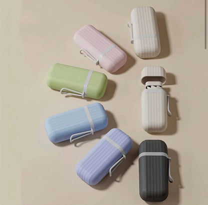 Macaron Skies Pocket Umbrella | Ultra-Light UV & Rain Umbrella