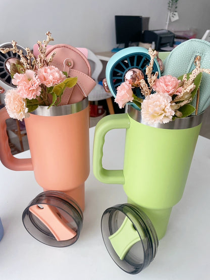 Tumbler Bouquet Gift Set for Her – A Pocketful of Joy in Pastel Hues