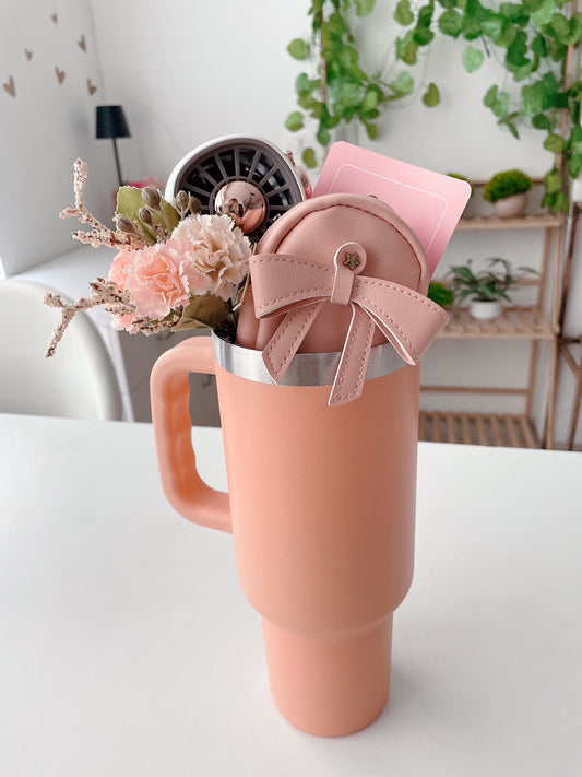 Sweet Apricot Tumbler Bouquet