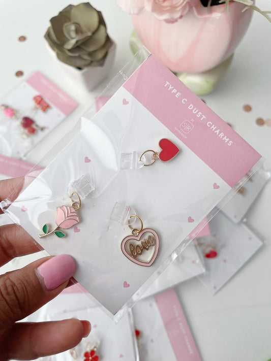 Heart Stopper Type-C Dust Plug Charm 🌸
