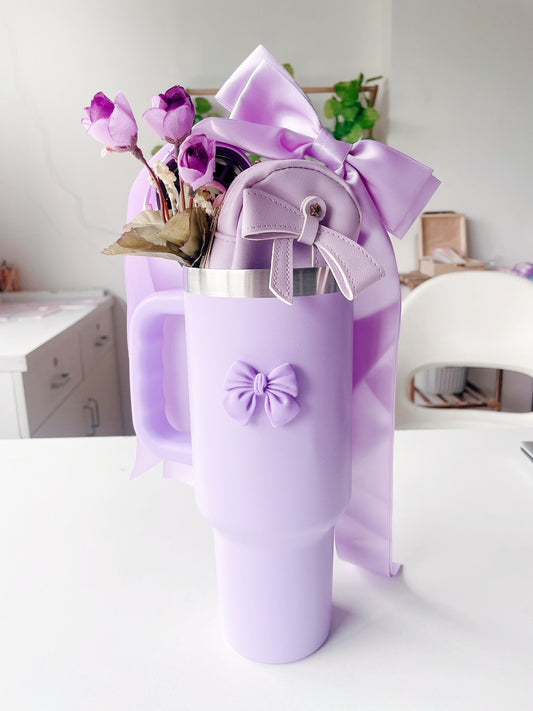 Purple Hues Insulated Tumbler Gift Bouquet