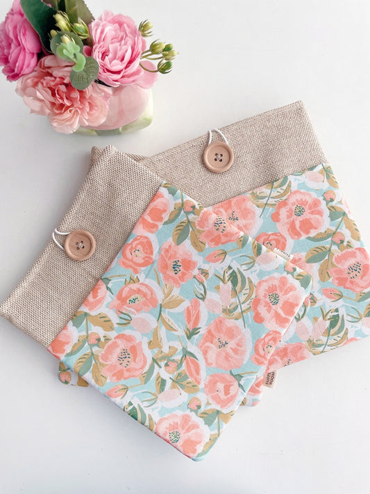 Floral Loom Book Sleeve | 23x27 cm