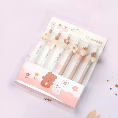 Sweet kawaii Gel pens | set of 6