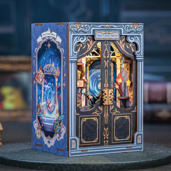 Soul Travel Agency– DIY Bookstore Miniature Kit for your Bookshelf