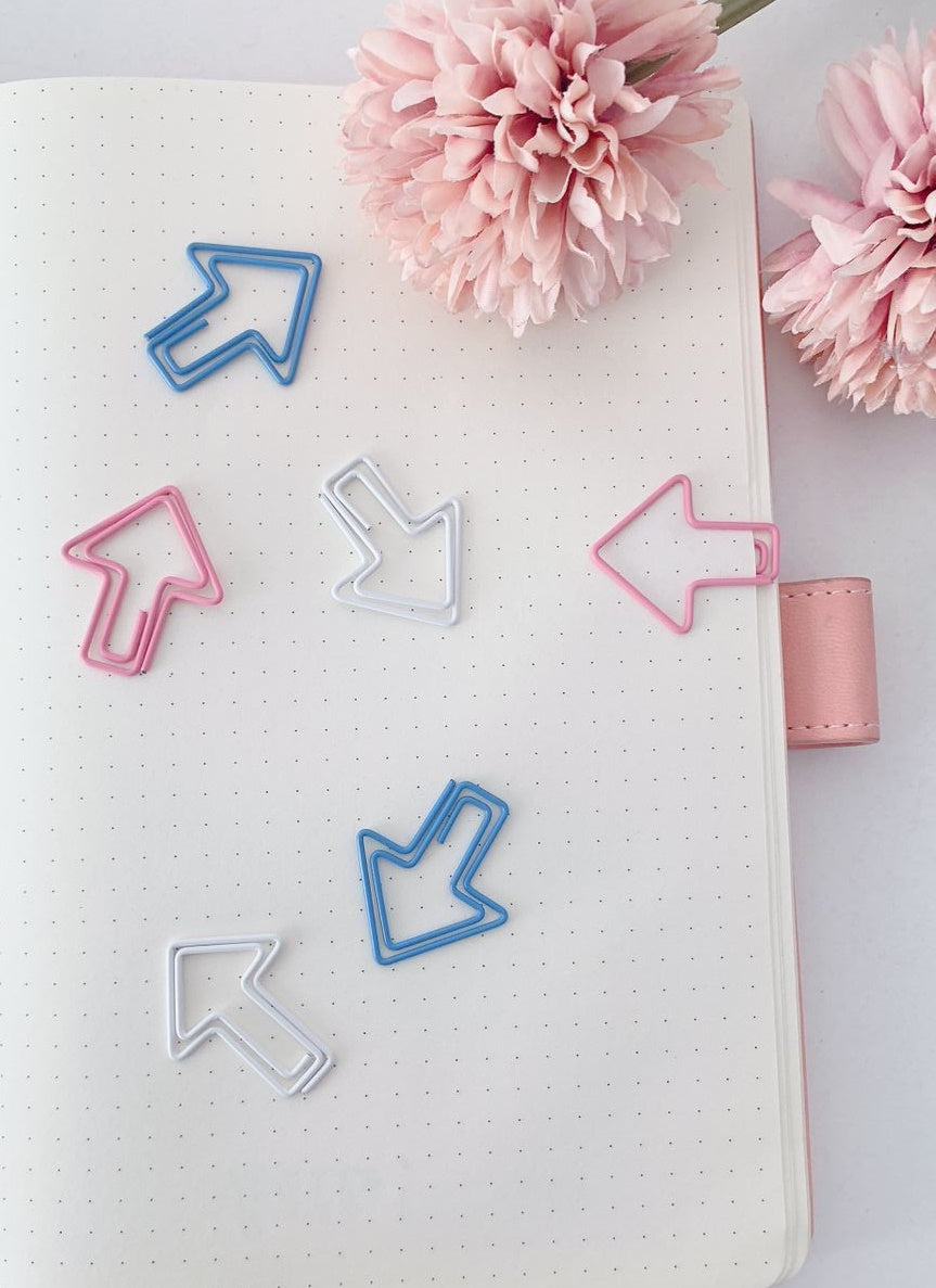 Eye Candy Arrow Paper Clips | Set of 6 or 12