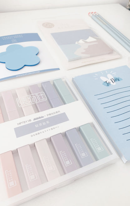 Calming blues Stationery Set