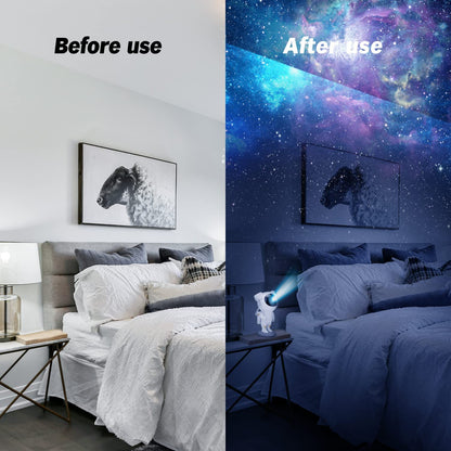 AstroGlow Galaxy Projector with remote control - Supple Room