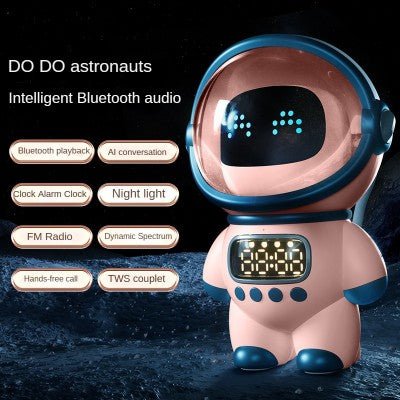 Astronaut Smart Bluetooth Speaker | Alarm clock /Night light - Supple Room