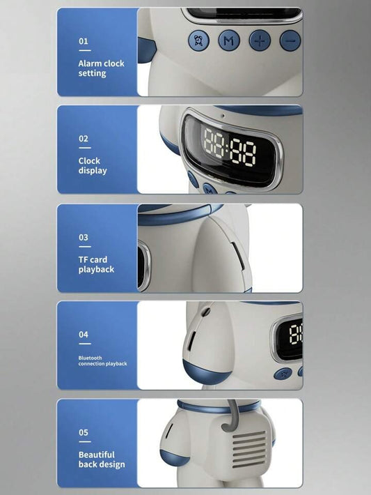 Astronaut Smart Bluetooth Speaker | Alarm clock /Night light - Supple Room
