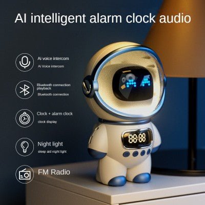 Astronaut Smart Bluetooth Speaker | Alarm clock /Night light - Supple Room