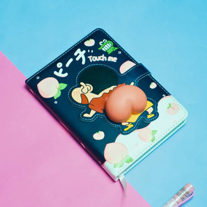 Cute Decompression Quirky Sponge Notebook | 100 pages