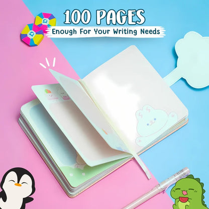 Cute Decompression Quirky Sponge Notebook | 100 pages