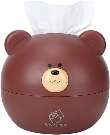 Bear Buddy Tissue Roll Box - Supple Room