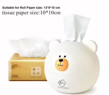 Bear Buddy Tissue Roll Box - Supple Room