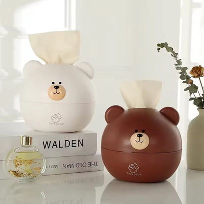 Bear Buddy Tissue Roll Box - Supple Room