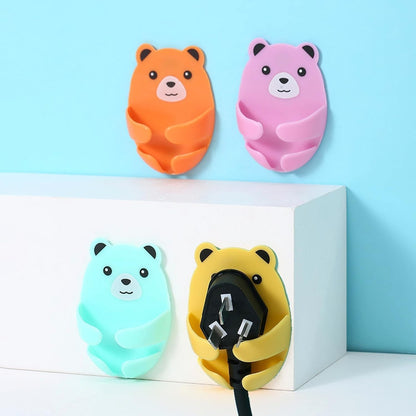 Bear Hug Wire holder self adhesive - Supple Room