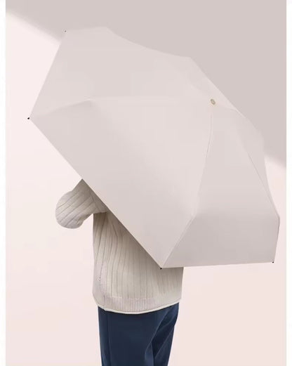 Chic Shield Compact Manual pocket Umbrella with Leather Pouch | Available in 5 Colours - Supple Room