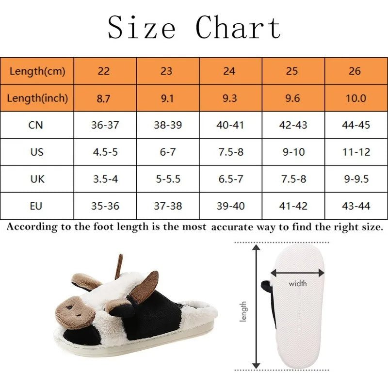 Cow - zy Slippers | Available in 3 sizes - Supple Room