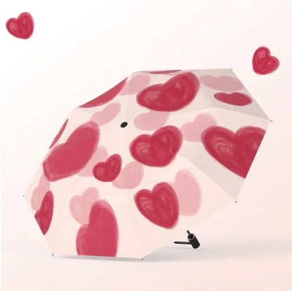 Cupid's Canopy automatic folding Umbrella | For Sun and rains | UV protection - Supple Room