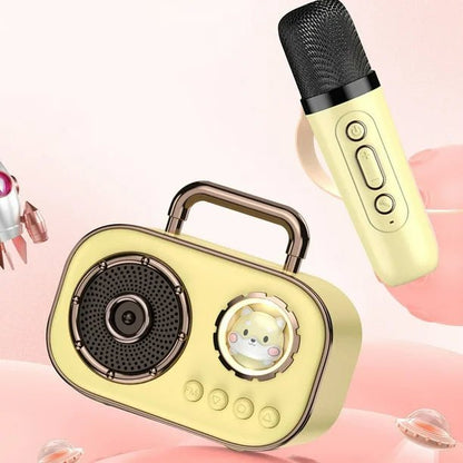 Cute kitty Wireless Karaoke Microphone, Bluetooth 5.3 Speaker with Microphone - Supple Room