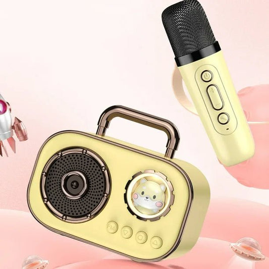 Cute kitty Wireless Karaoke Microphone, Bluetooth 5.3 Speaker with Microphone - Supple Room