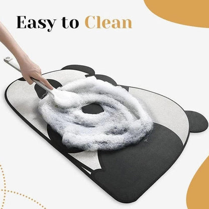 Cute Panda Anti slip absorbent Mat (40x60 cm) - Supple Room