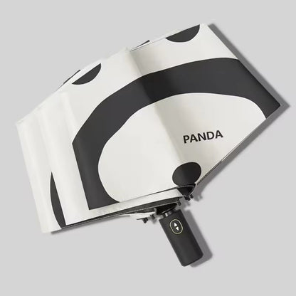 Cute Panda Shield Automatic Umbrella | Rain & UV Protection - Supple Room