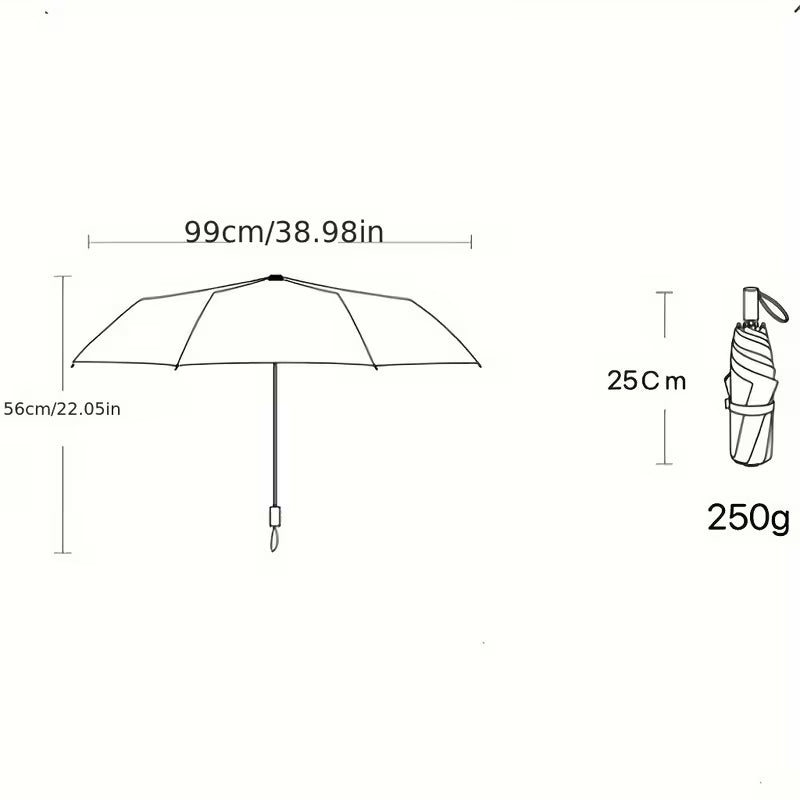 Sakura Skies Clear Umbrella