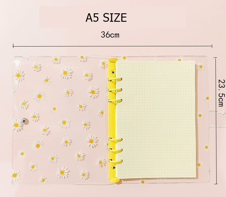 Daisy Docket Loose Leaf Binder with inner pages | 2 sizes - Supple Room