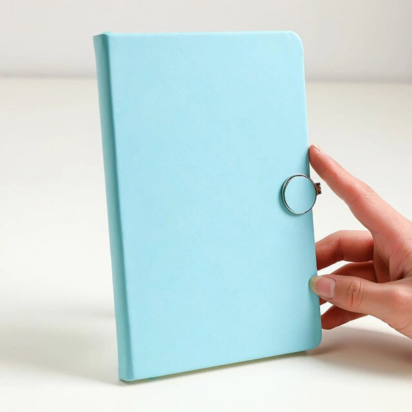 Enchanted Pastels Magnetic Lock PU Leather Journal | 188 Ruled Pages | A5 size - Supple Room