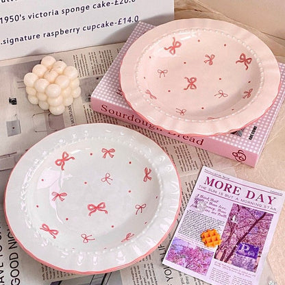 Pretty Little Bows Porcelain Plates 🎀