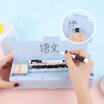 Flip Case Multifunctional Portable Book Stand with Hidden Pencil Case - Supple Room