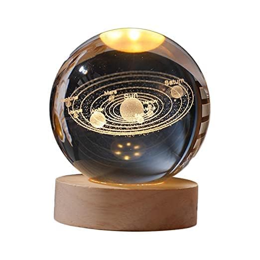 Galaxy Glow Crystal Sphere | 3D - Supple Room