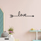Love Direction Wall Decal | 24 inches | Self Adhesive