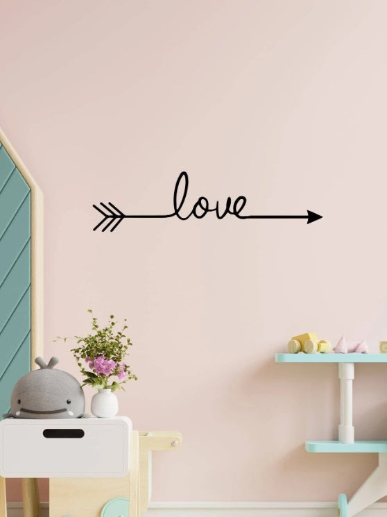 Love Direction Wall Decal | 24 inches | Self Adhesive