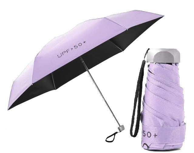 Luxe 6 fold manual umbrella for sun & rains | UV resistant - Supple Room