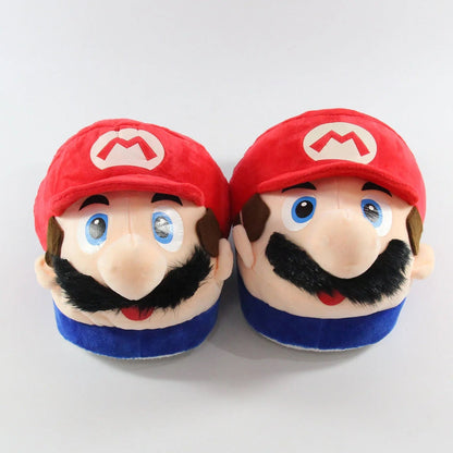 Mario Plush Slippers | Size 28cm - Supple Room