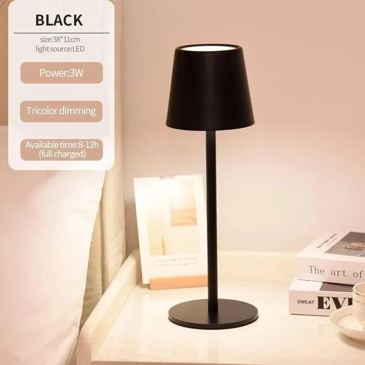 Modern Wireless Dimmable Table Lamp | Rechargeable - Supple Room