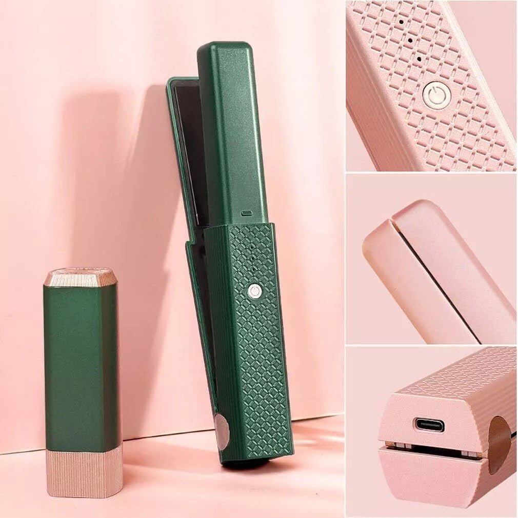 On the Go Modern Portable Wireless Hair Straightener | - Supple Room