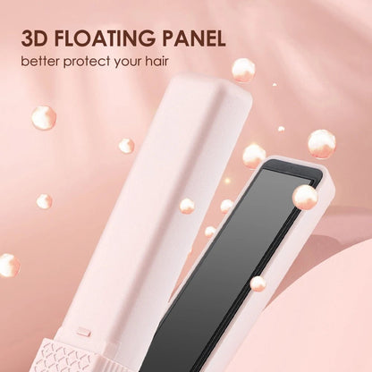 On the Go Modern Portable Wireless Hair Straightener | - Supple Room