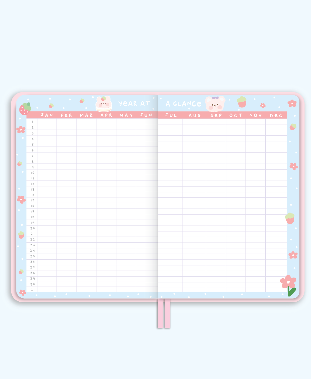 My Cozy Life 2026 Annual Planner with dates | Open for PREORDER