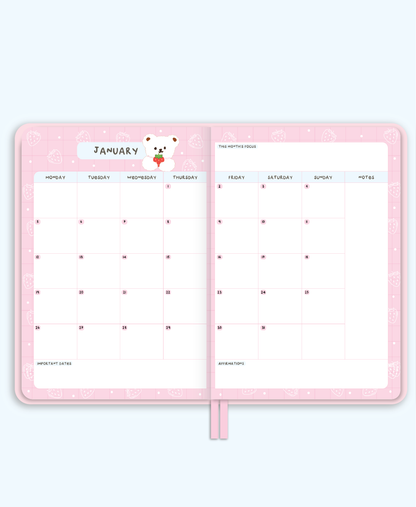 My Cozy Life 2026 Annual Planner with dates | Open for PREORDER