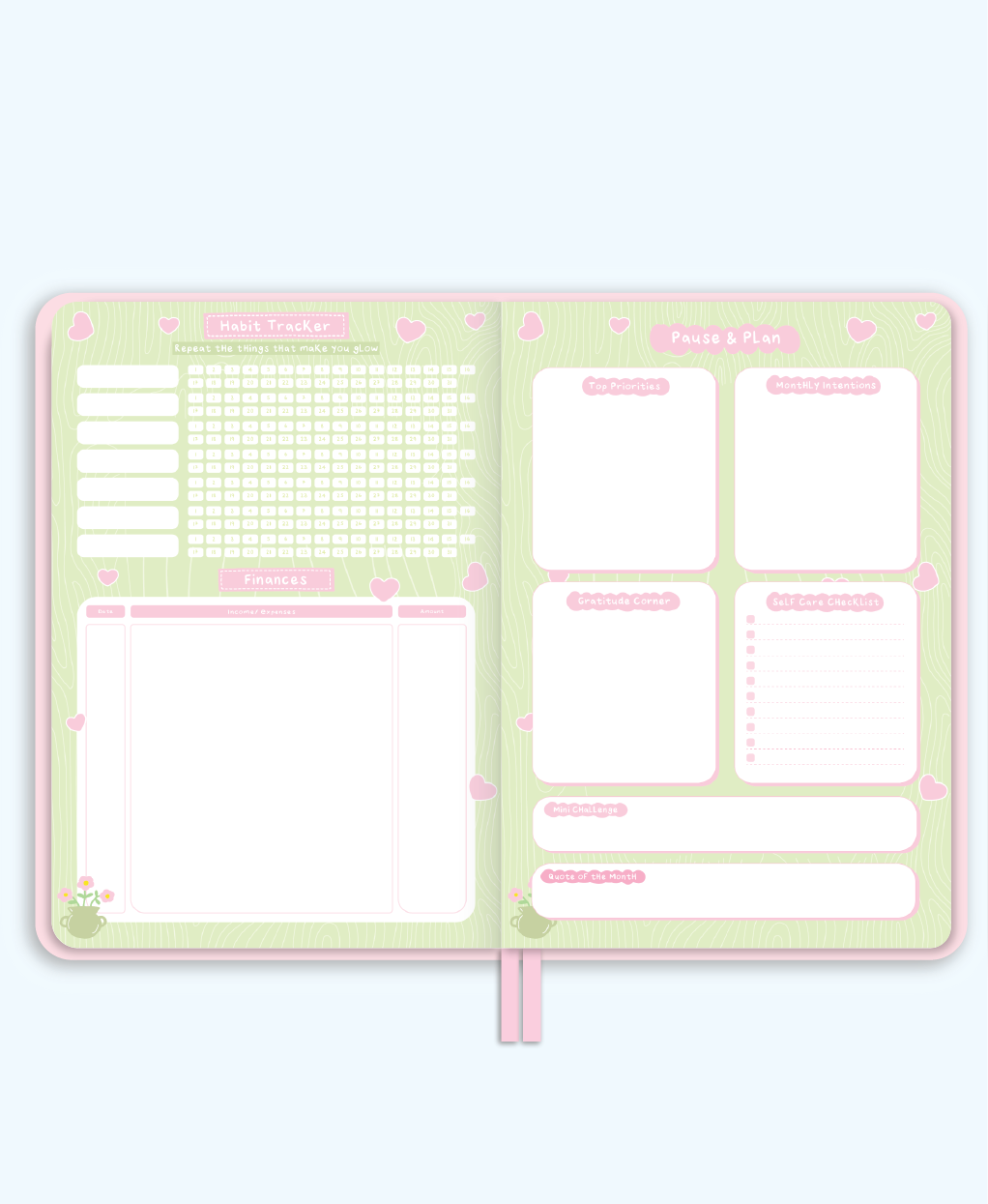 My Cozy Life 2026 Annual Planner with dates | Open for PREORDER